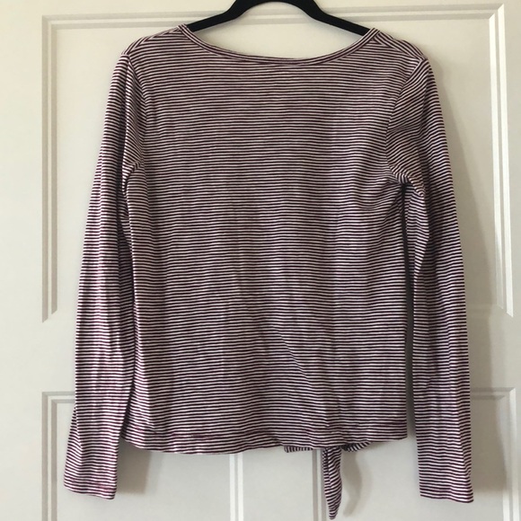💜Gap long sleeved, boat neck tee - Picture 2 of 2